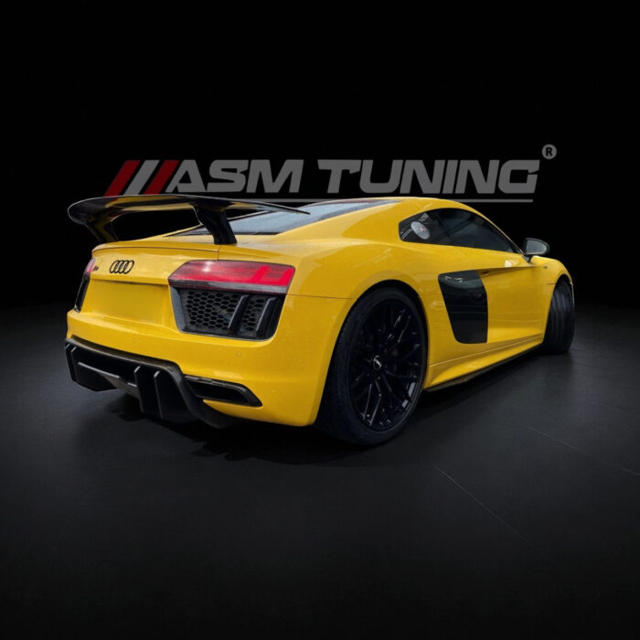 Installed Dry Carbon Fibre V Style Rear Diffuser On Audi R8 V10 Gen 2