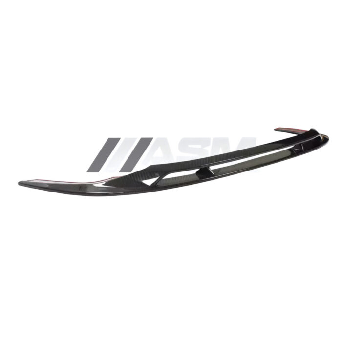 Pre-Preg Carbon Fibre Front Splitter For Audi Rs3 8Y Saloon – Asm Performance Lightweight Bumper Lip Spoiler With Oem Fitment
