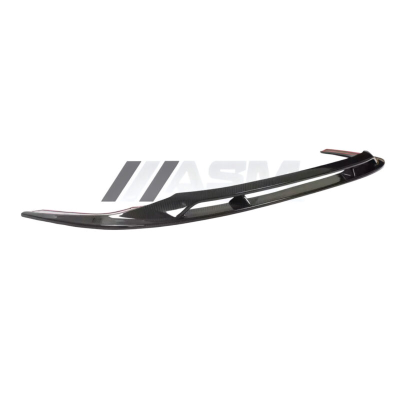 Pre-preg carbon fibre front splitter for Audi RS3 8Y Saloon – ASM Performance lightweight bumper lip spoiler with OEM fitment