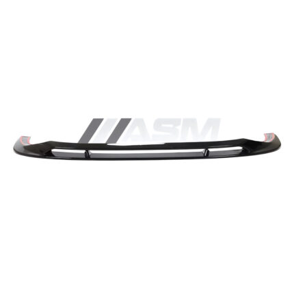 Audi RS3 8Y Saloon pre-preg carbon fibre front splitter close-up – ASM Performance lightweight aero lip spoiler