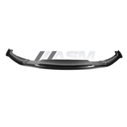 Close-up of BMW G30/G31 carbon fibre front splitter