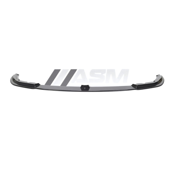 Side Angle View Of Bmw M8 Dry Pre-Preg Carbon Fibre Front Splitter – Asm Performance Lightweight Aero Lip Spoiler