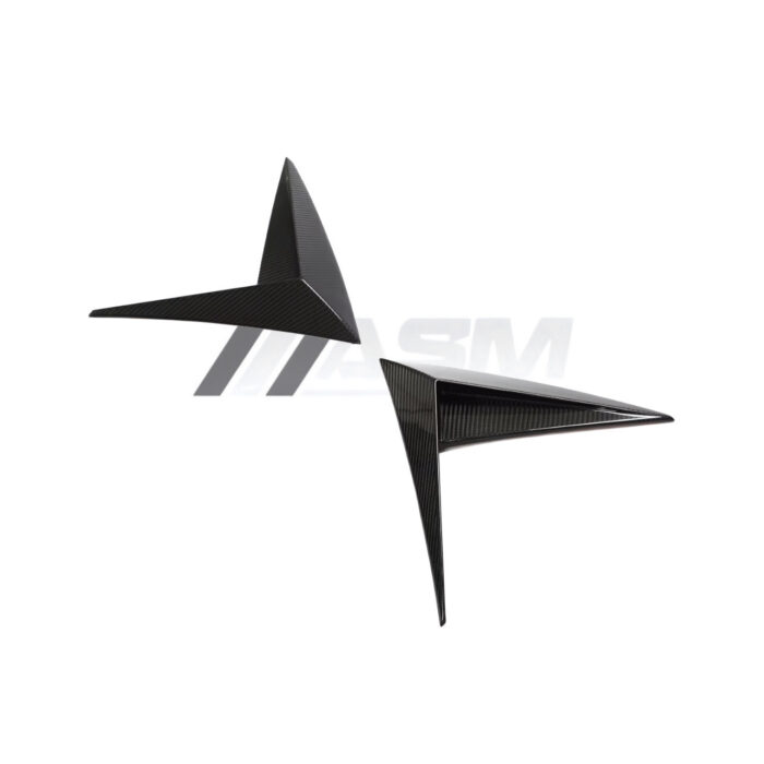 Pre-Preg Carbon Fibre Front Fender Side Air Vents For Lamborghini Urus – Asm Performance Lightweight Carbon Styling Upgrade