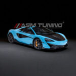 Installed dry pre-preg carbon fibre side skirts on McLaren 570S – ASM Tuning lightweight rocker extensions