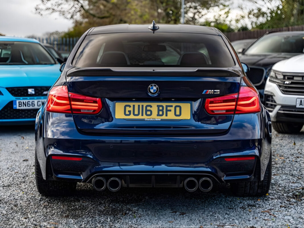 BMW 3 SERIES F30 / M3 F80 CARBON FIBRE CS TYPE REAR SPOILER