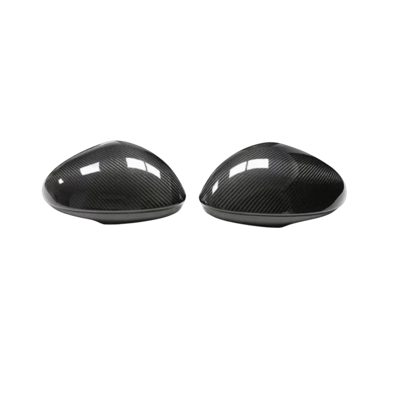 Dry carbon fibre mirror caps for Alfa Romeo Giulia – ASM Tuning lightweight gloss-finish replacement mirror covers
