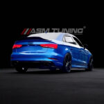Installed carbon fibre rear spoiler on Audi RS3 8V Saloon