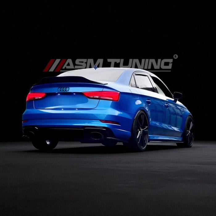 Installed Carbon Fibre Rear Spoiler On Audi Rs3 8V Saloon