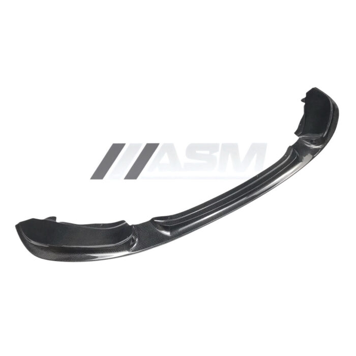 Gts Style Carbon Fibre Front Splitter For Bmw 1 Series F20/F21 Lci – Gloss-Finish Bumper Lip Upgrade