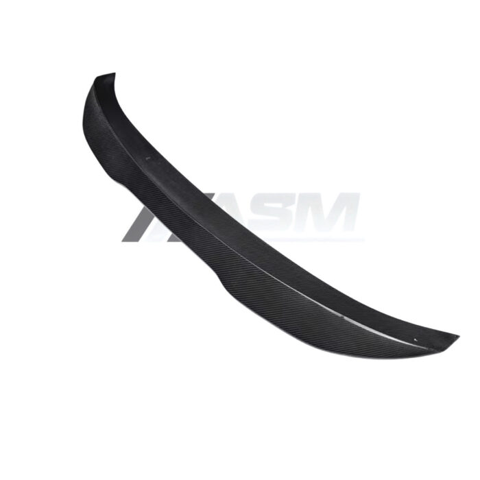 Close-Up Of Bmw 2 Series F22/F87 Psm Style Carbon Fibre Rear Spoiler