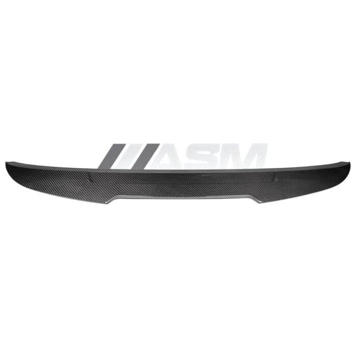 Close-Up Of Bmw F30/M3 F80 Ps Style Carbon Fibre Rear Spoiler