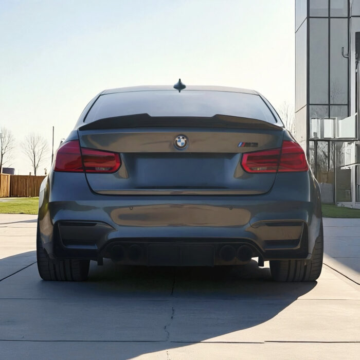 Installed Ps Style Carbon Fibre Rear Spoiler On Bmw M3 F80