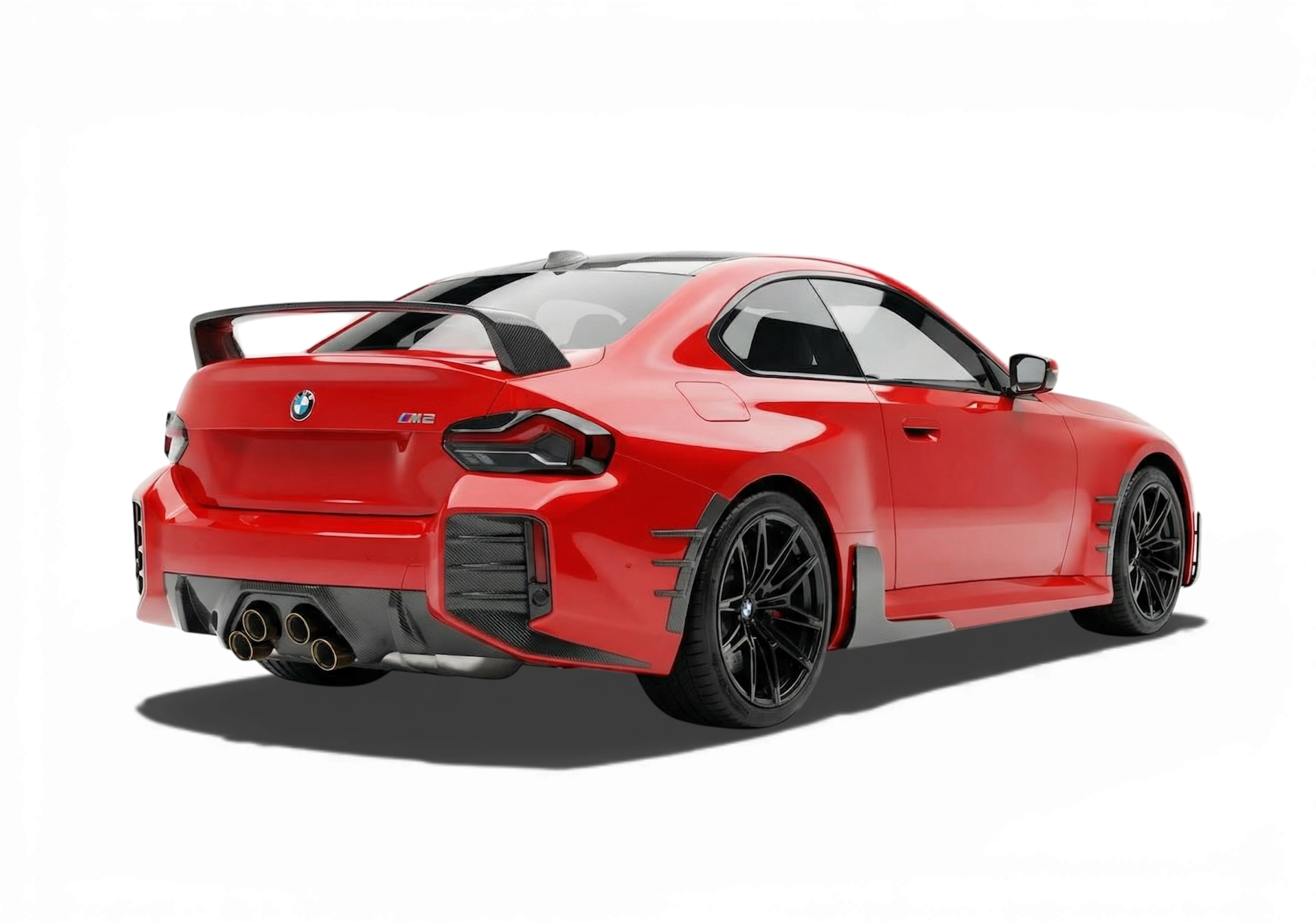 bmw-g87-m2-g42-2-series-dry-carbon-fibre-rear-wing-spoiler-after-installation