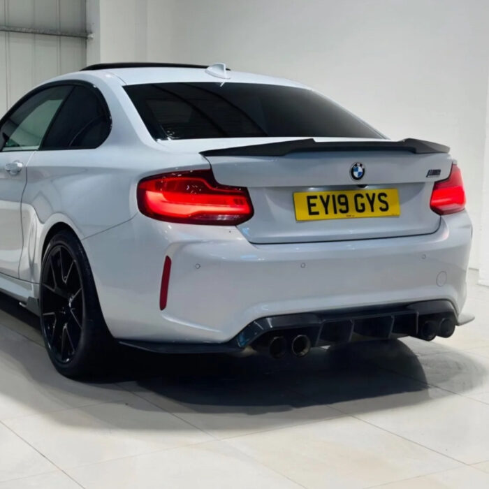 Bmw M2 / M2C F87 Carbon Fibre Diffuser - V Style