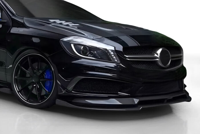 Mercedes W176 A Class / A45 Amg Carbon Splitter Vrs Style
