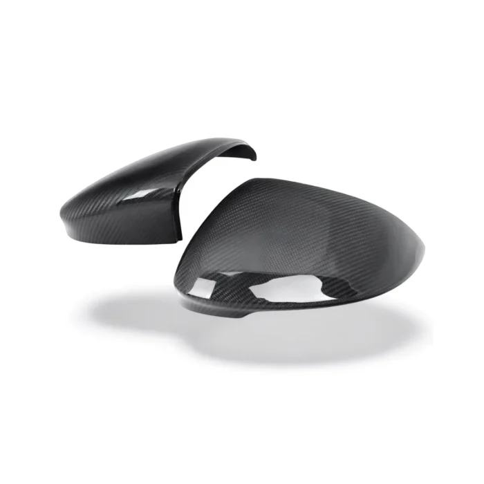 Carbon Fibre Replacement Mirrors For Volkswagen Golf Mk7 Gloss-Finish Oem Fitment Mirror Housings