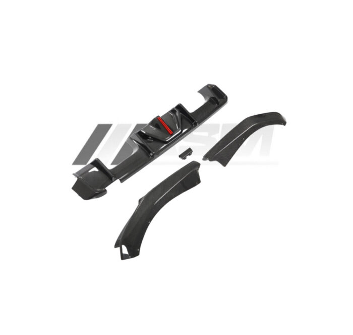 Bmw M3 G80/G81 Pre-Preg Carbon Fibre Diffuser V Style With Led