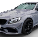 MERCEDES W205 C63 / C63S FRONT BUMPER CARBON FIBRE CANARDS FINS