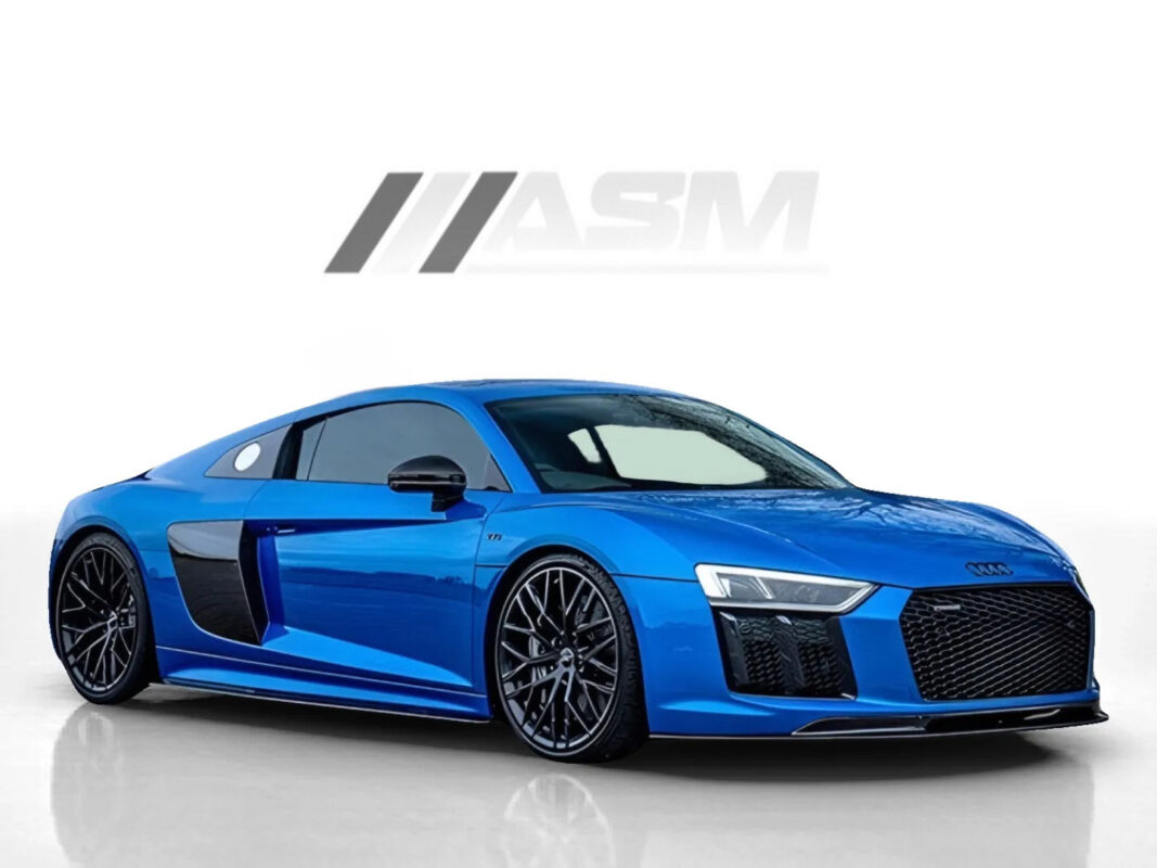 AUDI R8 V10 GEN 2 CARBON FIBRE FRONT SPLITTER LIP V STYLE