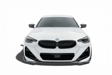 bmw-g42-2-series-dry-carbon-fibre-front-splitter-lip-mp-style-installed