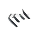 MERCEDES W205 C63 / C63S FRONT BUMPER CARBON FIBRE CANARDS FINS