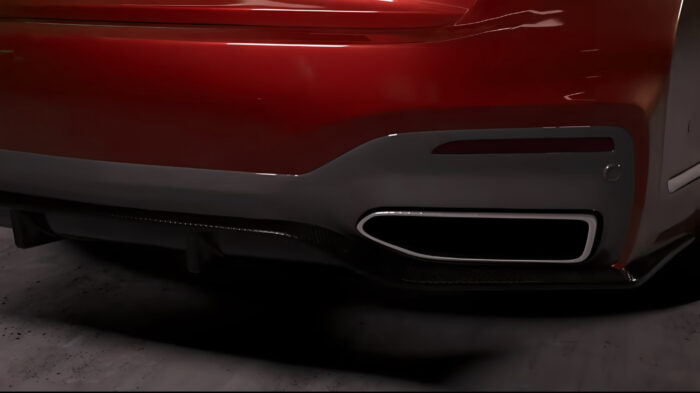 Bmw 7 Series G11/G12 Lci Carbon Fibre Rear Diffuser