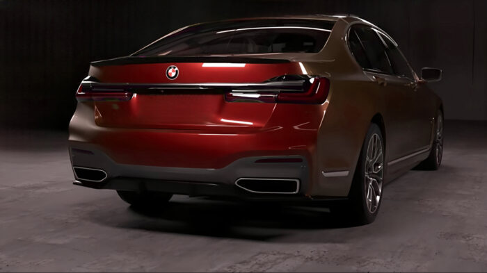 Bmw 7 Series G11/G12 Lci Carbon Fibre Rear Diffuser