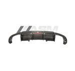 AUDI A4 B9 S LINE/S4 CARBON FIBRE DIFFUSER WITH 3RD BRAKE LIGHT