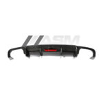 AUDI A4 B9 S LINE/S4 CARBON FIBRE DIFFUSER WITH 3RD BRAKE LIGHT