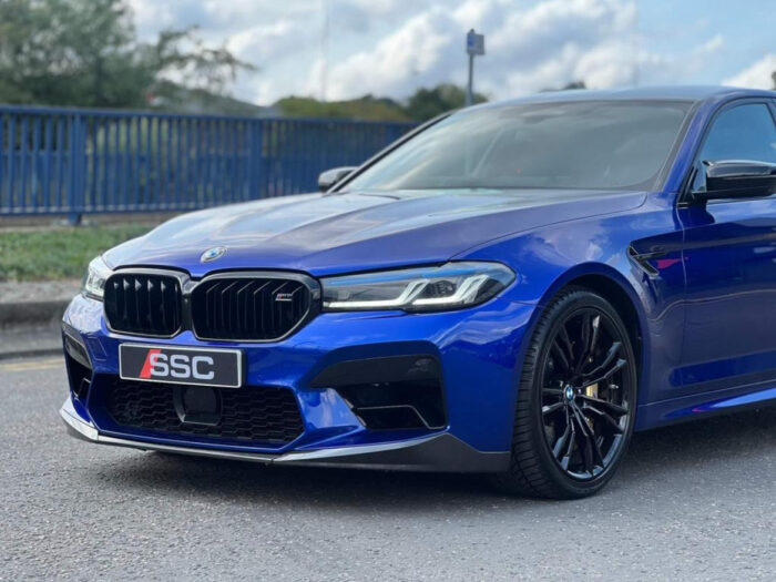 BMW F90 M5/M5C LCI DRY CARBON FIBRE FRONT SPLITTER MP STYLE