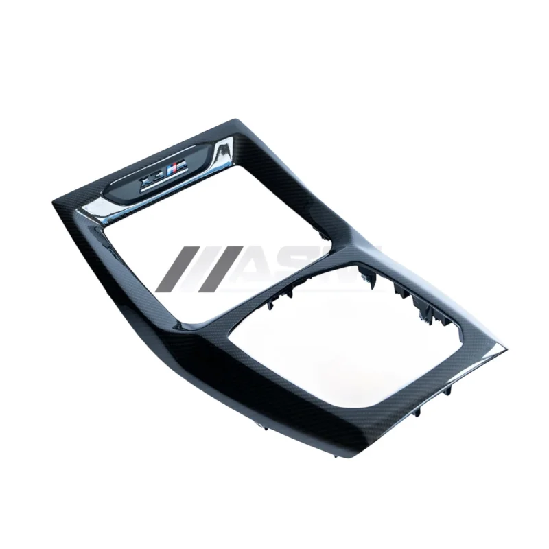 Carbon fibre interior centre console for BMW F97 X3M and F98 X4M LCI lightweight OEM-fit gloss-finish interior trim upgrade