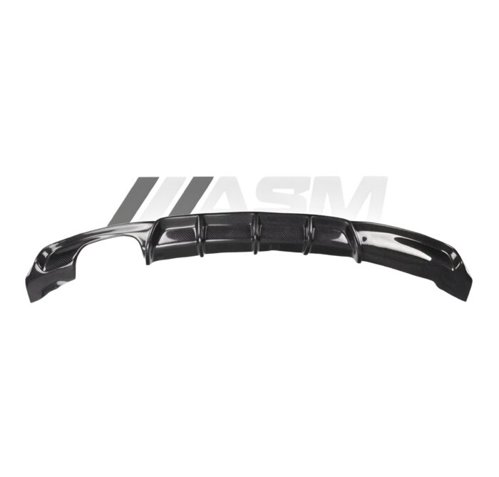 BMW F30/F31 3 SERIES CARBON FIBRE DIFFUSER MP STYLE SINGLE EXHAUST