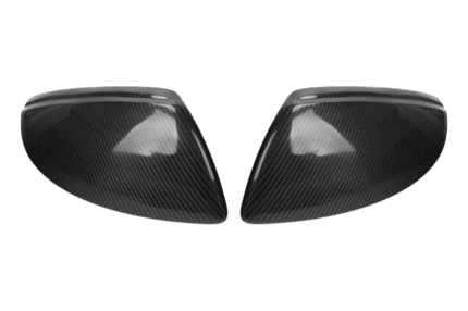 OEM-style carbon fibre mirror covers for Audi A7 C8, S7, and RS7
