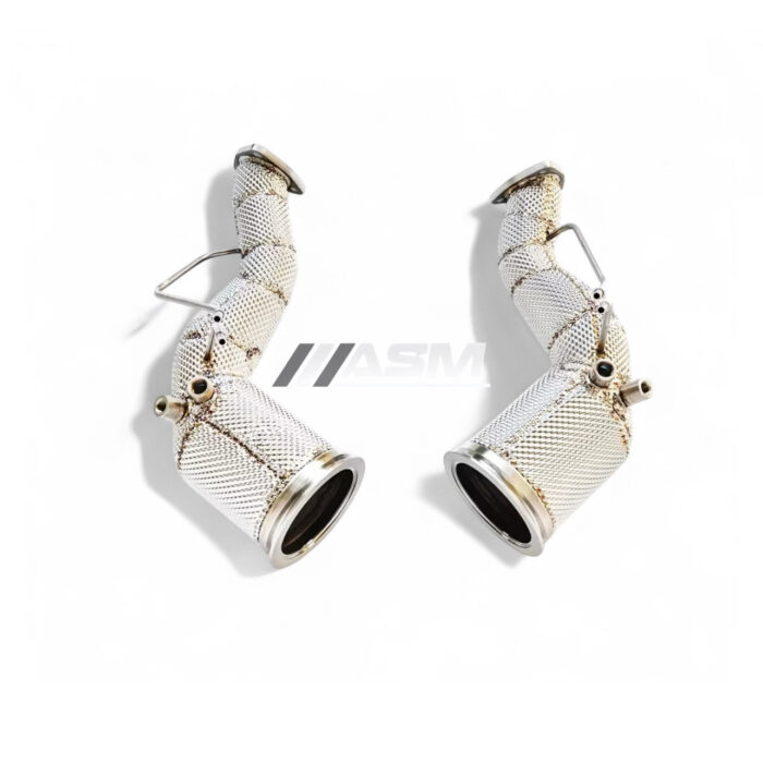 Front Downpipes For Audi Rs7 C8 4.0 Tfsi – Asm Performance Sport Cat And Decat Exhaust Upgrade