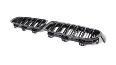 Bmw F30/F31 3 Series Carbon Fibre Double Slat Grilles