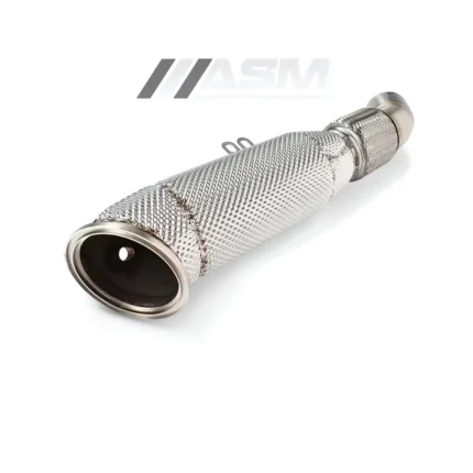 Front downpipes for BMW F30 / F31 M340i with B58 engine – sport cat and decat performance upgrade