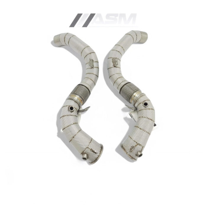 Front Downpipes For Bmw F90 M5 With S63 Engine – Sport Cat And Decat Performance Upgrade