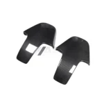 BMW F9X G8X carbon fibre seat back covers angled view of front seat shell