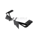 BMW X3M X4M LCI carbon fibre front bumper vent covers – full front view of pre-preg aero trims for aggressive styling