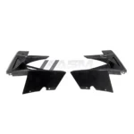 BMW F97 X3M F98 X4M carbon fibre front bumper trims – pre-preg aero vent cover side profile for airflow optimization