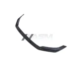 Underside mounting view of the Audi RS3 8V Saloon front splitter, highlighting carbon fibre construction and fitment points
