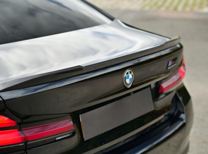 Carbon Fibre Mp Style Rear Spoiler For Bmw M5 F90 And G30 5 Series Installed