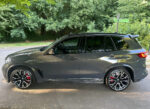 BMW X5M F95 carbon fibre side skirts close-up – ASM Performance lightweight rocker extensions for premium styling