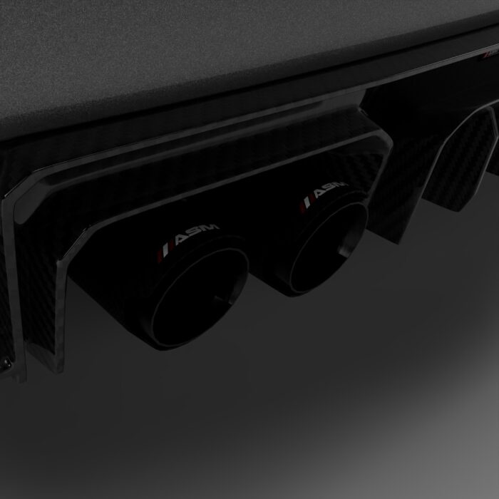 BMW G87 M2 DRY CARBON FIBRE REAR DIFFUSER ASM DESIGN