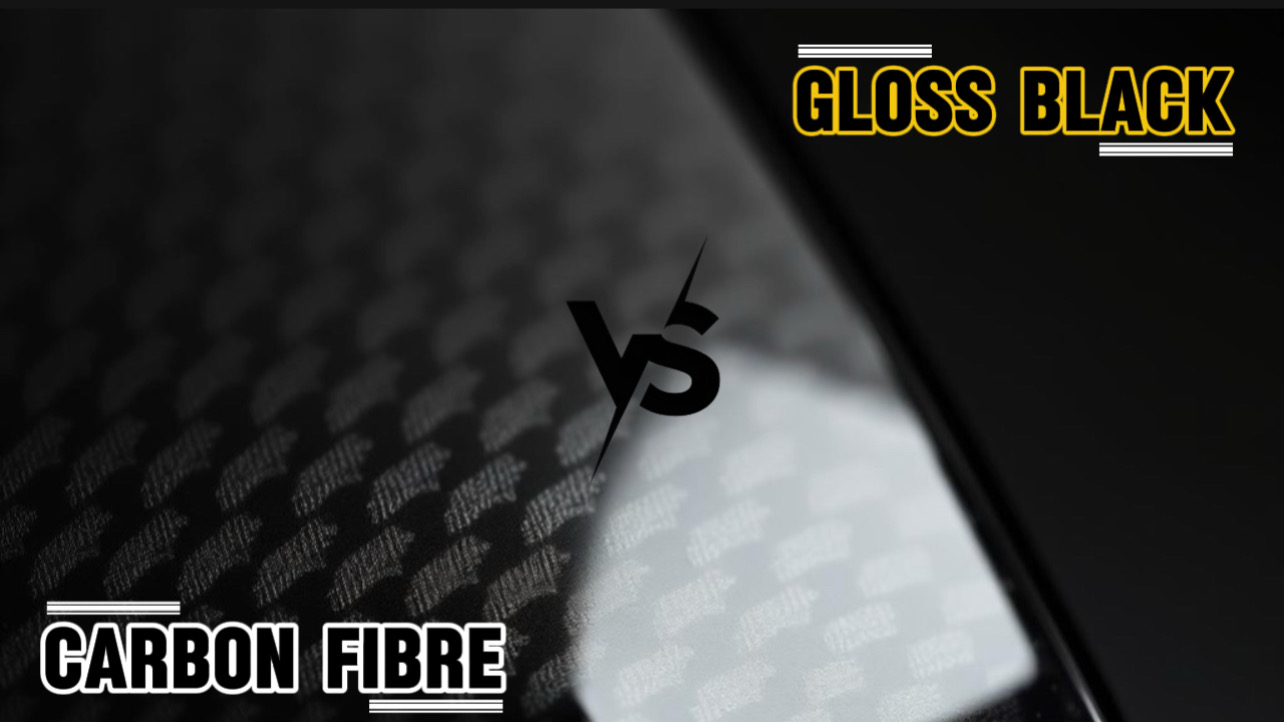 Gloss Black vs Carbon Fibre Aero Components - Weight, Cost & Style Comparison