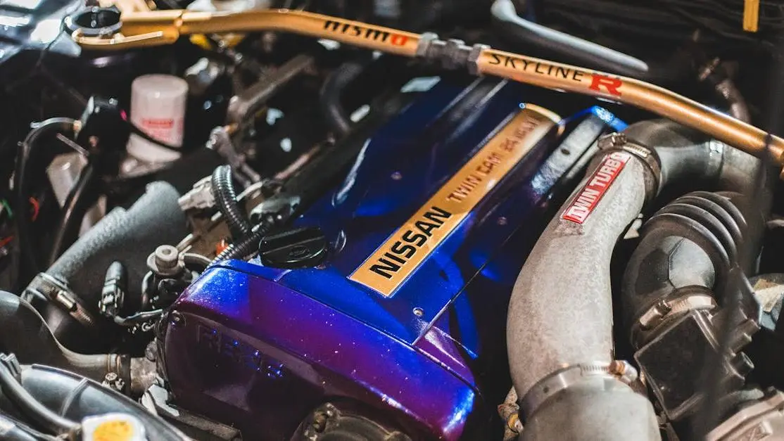Nissan Skyline engine setup showing how to tune your car for E85 fuel