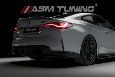 Carbon Fibre Rear Diffuser For Bmw M3 G80 And M4 G82 – Asm Tuning Dry Or Prepreg Aero Design With Aggressive Fins And High-Speed Airflow Testing