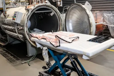 Comparison Of Dry Vs Wet Carbon Fibre Manufacturing – Autoclave-Cured Dry Carbon Vs Hand-Laid Wet Carbon Showing Process And Finish Differences
