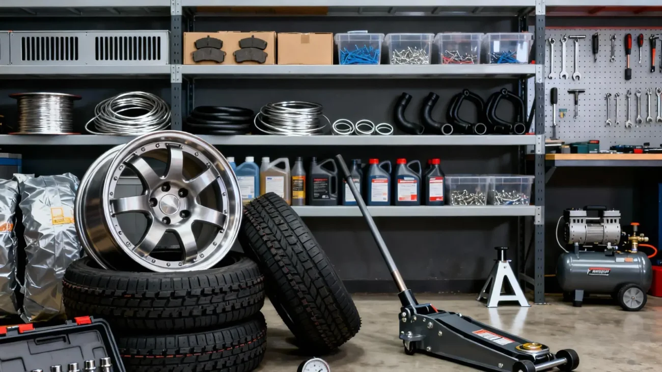 Cover Photo For Article On Race Car Parts Store: 15 Must-Have Performance Parts For Enthusiasts