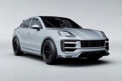 Porsche Cayenne Turbo GT Coupé Carbon Front Splitter Lip – ASM Design Carbon aero front lip for Porsche Cayenne Turbo GT 2024+